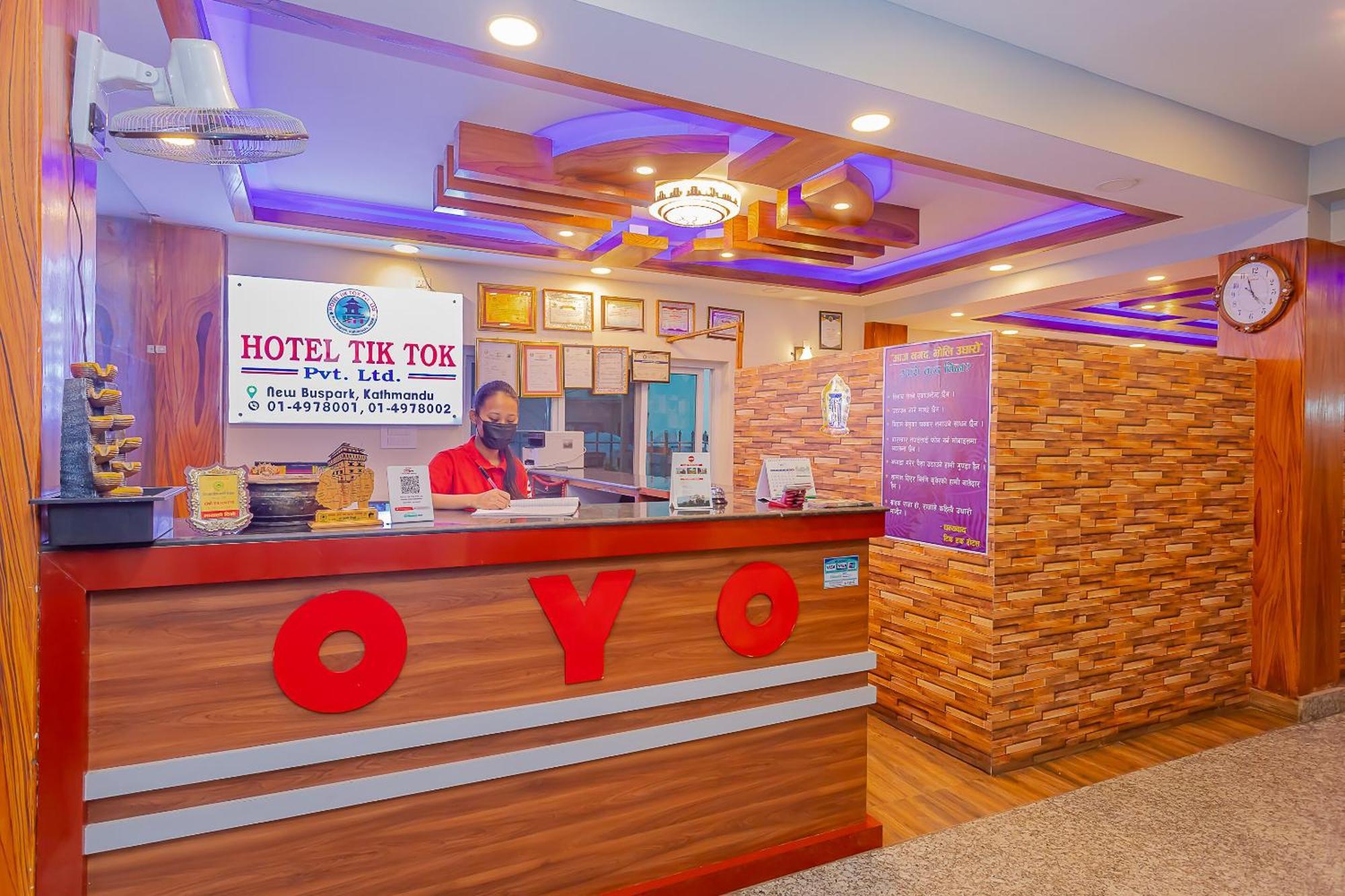 Oyo 799 Hotel Tik Tok Pvt Ltd. Katmandu Zewnętrze zdjęcie