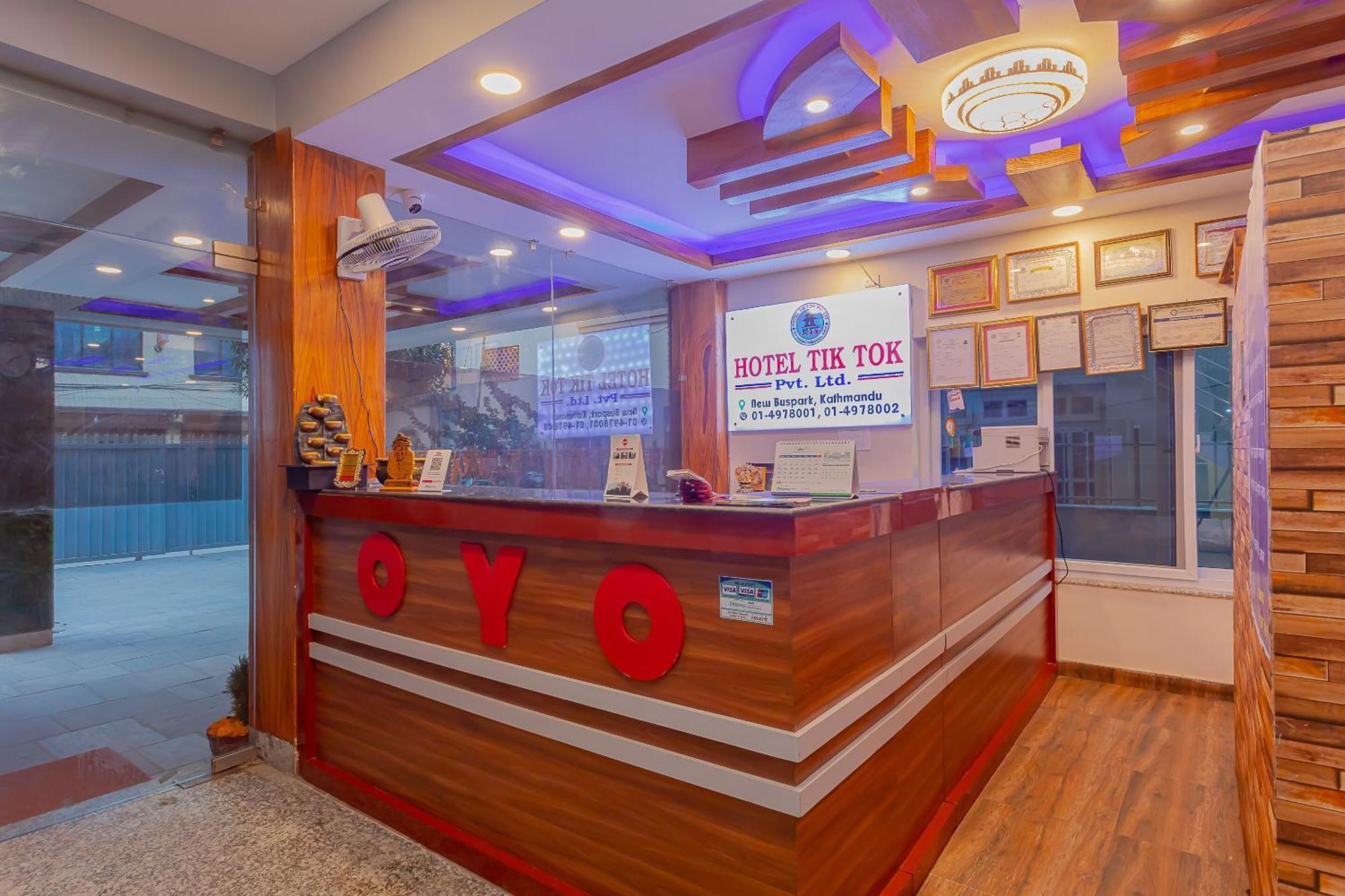 Oyo 799 Hotel Tik Tok Pvt Ltd. Katmandu Zewnętrze zdjęcie