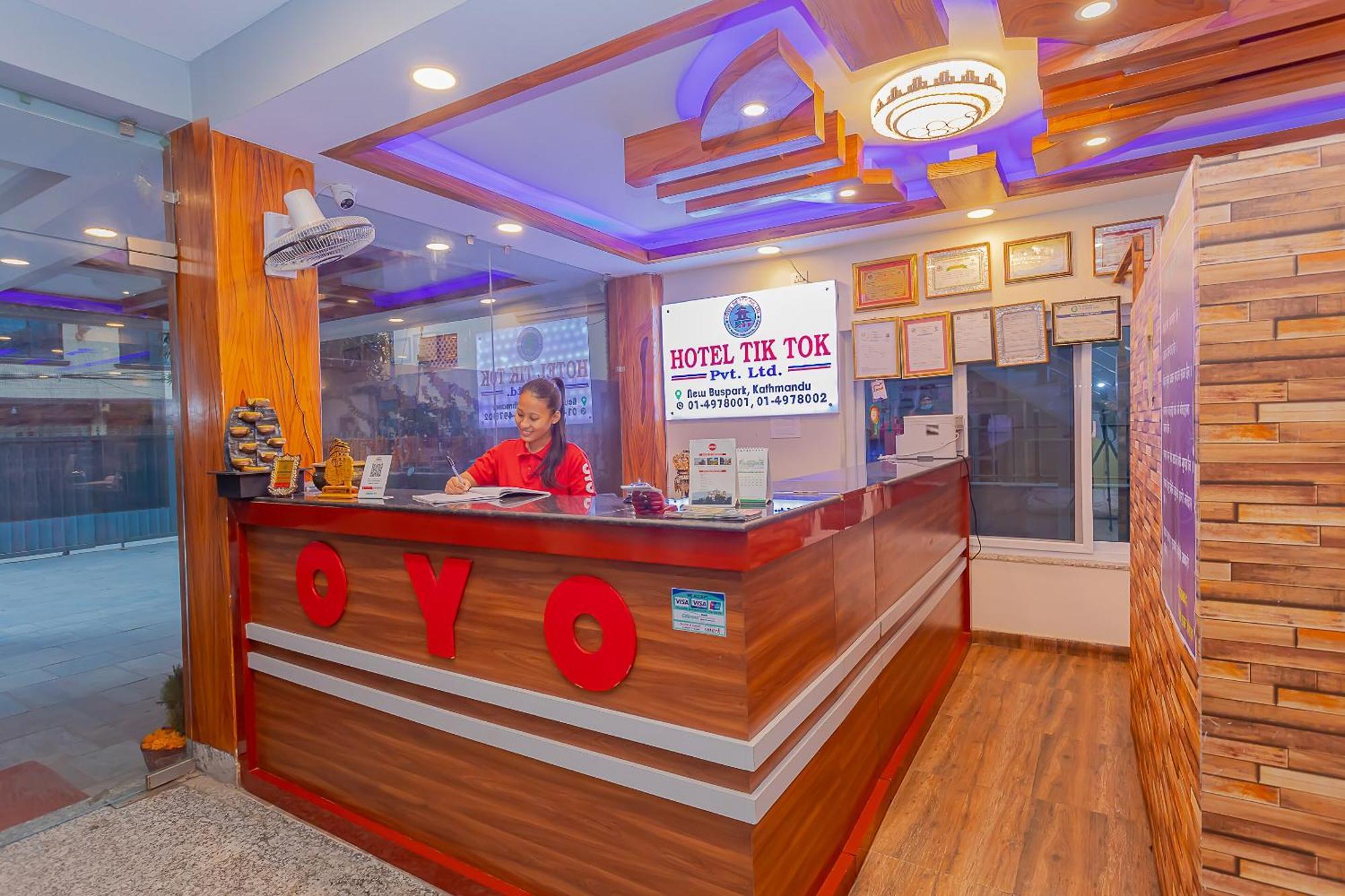 Oyo 799 Hotel Tik Tok Pvt Ltd. Katmandu Zewnętrze zdjęcie